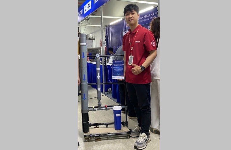 Gravity-driven water filtration system: A new hope for flood-affected communities